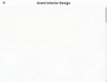 Tablet Screenshot of grantinteriors.com